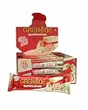 Grenade Proteinriegel, White Chocolate Salted Peanut – Proteinreich & Zuckerarm, 12 x 60 g (Die Verpackung kann Variieren)