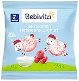 Bebivita Reiswaffel Himbeere-Joghurt, Babysnack ab 8. Monat, (8 x 30g)