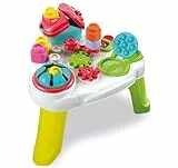Clementoni Soft Clemmy Sensorischer Tisch - Mit weichen Bausteinen & Spielzeug für Babys & Kleinkinder ab 10 Monaten - Sensorik-Spielzeug mit Bauklötzen 17704