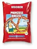 Huober Bio Salzgebäck Prinzess Brezel Sesam, 125 g