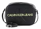 Calvin Klein JEANS Crossbody-Bag Riemen Logo Reißverschluss schwarz