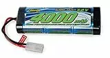 Carson 500608225-7,2V/4000mAh NiMH Race Akku TAM, wiederaufladbar, mit Tamiya Stecker, Akkupack für RC Auto, Ersatzzakku ferngesteuertes Fahrzeug, hochwertig, Modellbau, Mehrfarbig