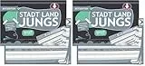 KARTENVERSAND24 Stadt Land Fluss Jungs Geschenk-Idee für Jungen ab 9 10 12 Jahren Geschenke Junior Spiel-Block Geburtstagsgeschenk Edition Wichtelgeschenk Kinder (Packung mit 2)