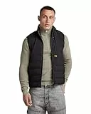 G-STAR RAW Herren Foundation Liner Weste, Schwarz (dk black D24277-D518-6484), S