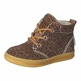 RICOSTA Mädchen Stiefel Noel, Kinder Lauflernschuhe, Weite: Mittel, lose Einlage, Sympatex, wasserdicht, Klettstiefel, Booties, Kastanie (270), 25 EU