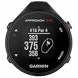Garmin Approach G12 - GPS-Golfgerät mit Entfernungsangaben zum Grün & zu Hindernissen. 1,3“ Display, Messung & Aufzeichnung von Schlagweiten. 30 h Akku, für 42.000 Golfplätze weltweit, Schwarz