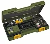 PROXXON MICROMOT 60/EF Multifunktionswerkzeug-Set, 40 W, Schleifer, Bohrmaschine & Fräse, 5.000–20.000 U/min, 43 Zubehörteile, Netzgerät & Koffer