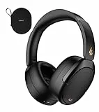 Edifier WH950NB Hybrid Active Noise Cancelling Kopfhörer -LDAC Codec mit Hi-Res Audio und Custom EQ über App nach 55H Playtime mit Faltbarer drahtloser Over-Ear Bluetooth V5.3 Kopfhörer - Schwarz