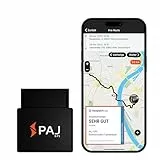 PAJ GPS elektronisches Fahrtenbuch, finanzamtkonform, lückenlos & manipulationssicher, OBD2 Stecker, automatische GPS Aufzeichnung, Global SIM Karte, Auto, LKW UVM