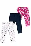 Chicco Mädchen Set aus Capri-Leggings aus Leichter Baumwolle Hose (3er Pack)