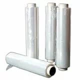 Unbekannt 4 Großrollen Frischhaltefolie 450 mm x 300 m Polyethylen (PE) Profi-Rollen