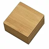 FIYSON Holzbox klein, Ordnungsbox Bambus, mit Deckelmagnet Bambus Deckel Vorratsdose Holz 10 x10 x 6 cm,Aufbewahrungskiste Box Holzbox für Zuhause, Deko, Sammler, Pflanzen, Basteln