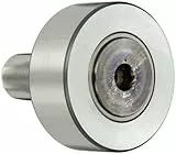 INA NUKR90 Nockenfolger, Nietentyp, unversiegelt, Standard, metrisch, Stahl, 90 mm Rollendurchmesser, 35 mm Rollenbreite, 63 mm Bolzenlänge, 100 mm Gesamtlänge, 30 mm Bolzendurchmesser