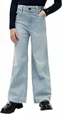 Tommy Hilfiger Girl's Mabel Denim Stripe KG0KG09418 andere Jeans, Denim (Denimstripe), 14 Jahre