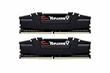 Gskill F4-3200C16D-16GVKB Memory D4 3200 16GB C16 RipV K2 2X 8GB, 1,35V, RipjawsV schwarz