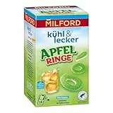 MILFORD kühl & lecker Apfelringe | Früchtetee mit Apfel-Aroma | 18 Teebeutel