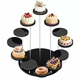 Donut Ständer Donutständer Donut Wand Acrylständer, Donuts Stander, Candy Bar Donut Wand, Donut Board Tafel Halter, Donut Dekoration Perfekt für Donuts, Brezeln, Macarons, Torten und Buffets