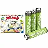 Ravensburger Xoomy Maxi A4, 300+ Motive/6,5m Papier, 6+ Jahre, & AAA Akkus Amazon Basics 4 Stück, 850mAh