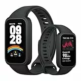 XIAOMI Smart Band 9 Active Schwarz – 1.47' TFT, 450 Nits, 18 Tage Akku, 50 Sportmodi, SPO₂-Sensor, 5ATM Wasserdicht