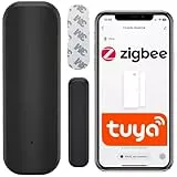 Sone Smart One ZigBee Fensterkontakt 3.0 – Smart Home Türsensor mit Alarm – Kompatibel mit TUYA, SMART Life & Home Assistant – WLAN Tür-Fenstersensor – Batteriebetrieb mit 2X AAA türkontakt