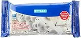 Stylex 28235 - Lufthärtende Modelliermasse, 500 g in weiß, beliebig bemalbar, geruchsneutral, aus natürlicher Tonerde hergestellt
