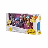 Die Simpsons 6 cm Figuren Multipack „Krusty, der Clown“, bewegliche Gliedmaßen, zum Sammeln, für Kinder ab 4 Jahren