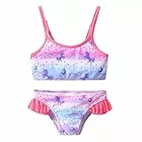 VIKITA Mädchen Badeanzug Bikinis Kinder Schwimmanzug Badebekleidung SM022 10T