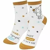 Sheepworld Zaubersocken mit Motiv 'Engel' | Damensocken, Größe 36-40, mehrfarbig | Geschenk Geburtstag, Geschenk lustig | 48977