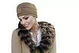MASUMI Damen Ellie Beanie-Mütze, Camel, M