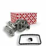 febi bilstein 33751 Ölpumpensatz mit Kettenrad, Kette und Gleitschiene, 1 Stück