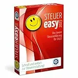 STEUEReasy 2023, clevere Schritt-für-Schritt Steuersoftware für die Steuererklärung 2022, für Steuer-Anfänger, PC Aktivierungscode per Mail für Windows 8, 10 und 11