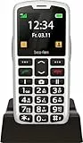 Beafon, SL260, Silverline, Tastentelefon, Seniorenhandy mit SOS Notruftaste, Hörgerätekompatibel, M4/T4, Lichtsignal, Display 2,2' (5,58Zoll), Silber