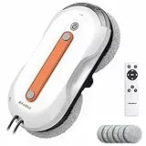 AlfaBot X7 Pro Fensterputzroboter, Intelligenter Fensterputz-Roboter Beidseitige • Sprühfunktion • Großer Wassertank • Streifenfreie Reinigung für Glas, Fliesen & Glatte Oberflächen