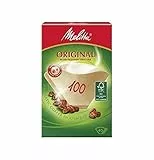 400 x Filtertüten / Kaffeefilter 'Melitta Original 100' (Naturbraun)