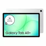 Samsung Galaxy Tab A11+, AI Tablet, 11 Zoll Display, 90 Hz Bildwiederholrate, 128 GB Speicher, 6 GB RAM, Android, Dolby Atmos Quad-Lautsprecher, Silver, 3 Jahre Herstellergarantie