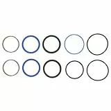 10-teiliger Servolenkungszylinder-Dichtungssatz Lenkzylinder-Ersatzdichtungssatz für Linde H18E16E20 350 335 Gabelstapler-Ersatzteile