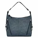 TOM TAILOR Caia Damen Hobo Bag Schultertasche Mittelgroß Blau