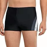 Schiesser Herren mit Bein Badehose, Schwarz, 3XL EU