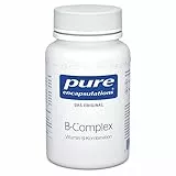 Pure Encapsulations B-Complex | 8 B-Vitamine im optimalen Verhältnis | B1, B2, B6, B12, Biotin, Folat (als Metafolin), Niacin (B3), Pantothensäure (B5) in aktivierter Form | 120 Kapseln (4 Monate)