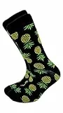 Gurken Gemusterte Bunte Socken (DE/NL/SE/PL, Numerisch, 36, 42, Regular, Regular, ananas)