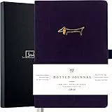 Scribble & Dot® Bullet Planner – gepunktetes Tagebuch | A5 ultradickes 160 g/m² Papier – Premium gepunktetes Tagebuch für Künstler und Schöpfer, inklusive Stift-Testseiten (Marineblau)