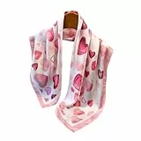 Wsdsgz Halstücher Mit Herz Print Geeignet Für Verschiedene Outdoor Aktivitäten Und Den Täglichen Gebrauch Für Freizeit Und Sportaktivitäten Modisches Bandana