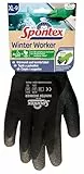 Spontex Winter Worker Arbeitshandschuh, für grobe Arbeiten bei Kälte, aus recycelten PET-Flaschen, Größe XL, 1 Paar, Farbe nicht frei wählbar