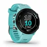 Garmin Forerunner 55 – GPS-Laufuhr mit 1,04“ Always-On-Farbdisplay, täglichen Trainingsempfehlungen, Laufzeitprognose, 15+ Sport-Apps, bis zu 14 Tagen Akkulaufzeit