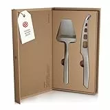LARS NYSØM Edelstahl Käsemesser & Käsehobel Set I Käsemesser und Käsehobel - Set 2-tlg. (Stainless Steel)