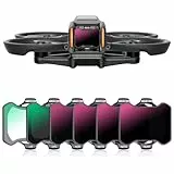 MINGVEN Avata 2 ND Filter, UV+CPL + ND Filter Set, Kameraobjektiv mit DJI Avata 2, 6-Pack (CPL, UV, ND8, ND16, ND32, ND64)