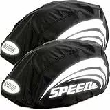 JSHAHA 2er-Pack Fahrradhelm Überzüge Fahrradhelm Regenschutz Schwarz