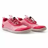 Reima Tallustelu Kinder Barfußschuhe - Leichte, minimalistische Barfußschuhe für Jungen und Mädchen - Breite Zehenkappe, Wasserabweisende Membran, Flexible 4-mm-Sohle - Sunset Pink, 33