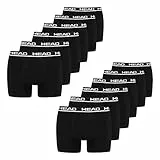 Head Herren-Boxershort Basic, 12er-Pack Large schwarz