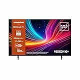 GRUNDIG 55 VOE 74 Fernseher 55 Zoll (139 cm) LED TV, Google TV, 4K UHD, Dolby Digital, HDR10, Micro Dimming Engine, Chromecast Built-in, Bluetooth, Smart TV, Schwarz